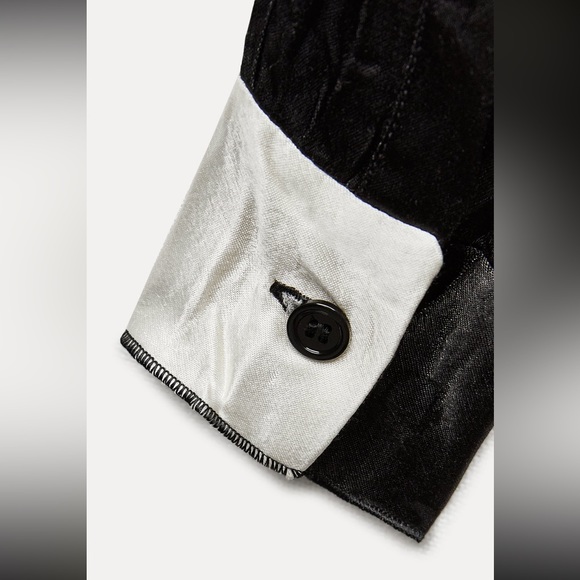 ZARA PRINTED SHIRT DRESS ZW COLLECTION - Picture 12 of 13